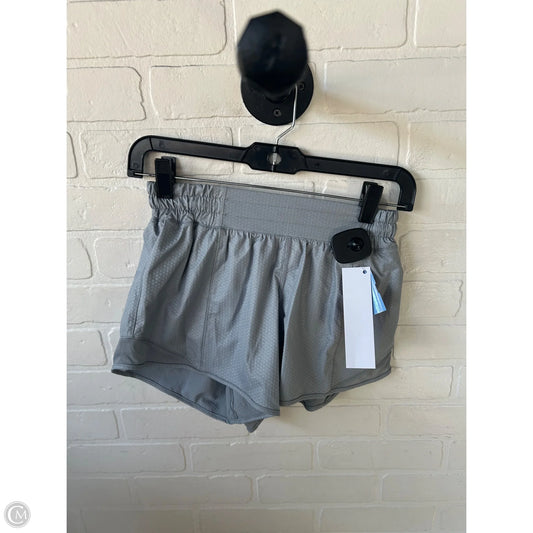 Athletic Shorts By Lululemon In Grey, Size: 4