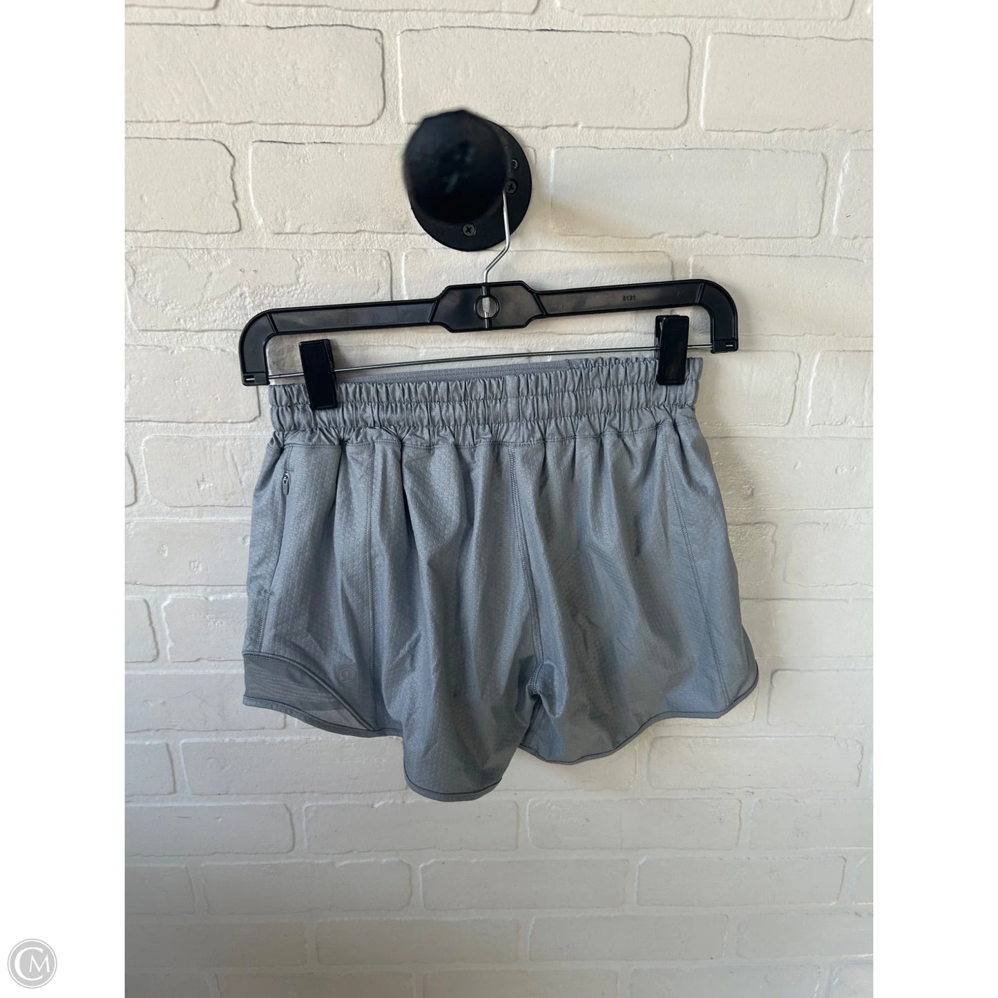 Athletic Shorts By Lululemon In Grey, Size: 4