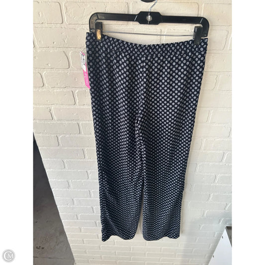 Pants Wide Leg By Zara Women In Blue & White, Size: 4