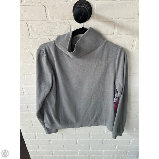 Top Long Sleeve By Cmb In Grey, Size: M