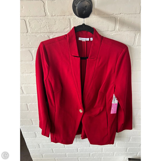 Blazer By Chicos In Red, Size: M