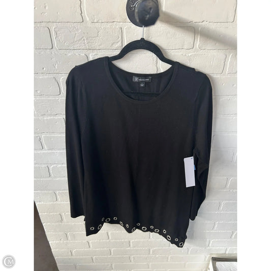 Sweater By Inc In Black, Size: L