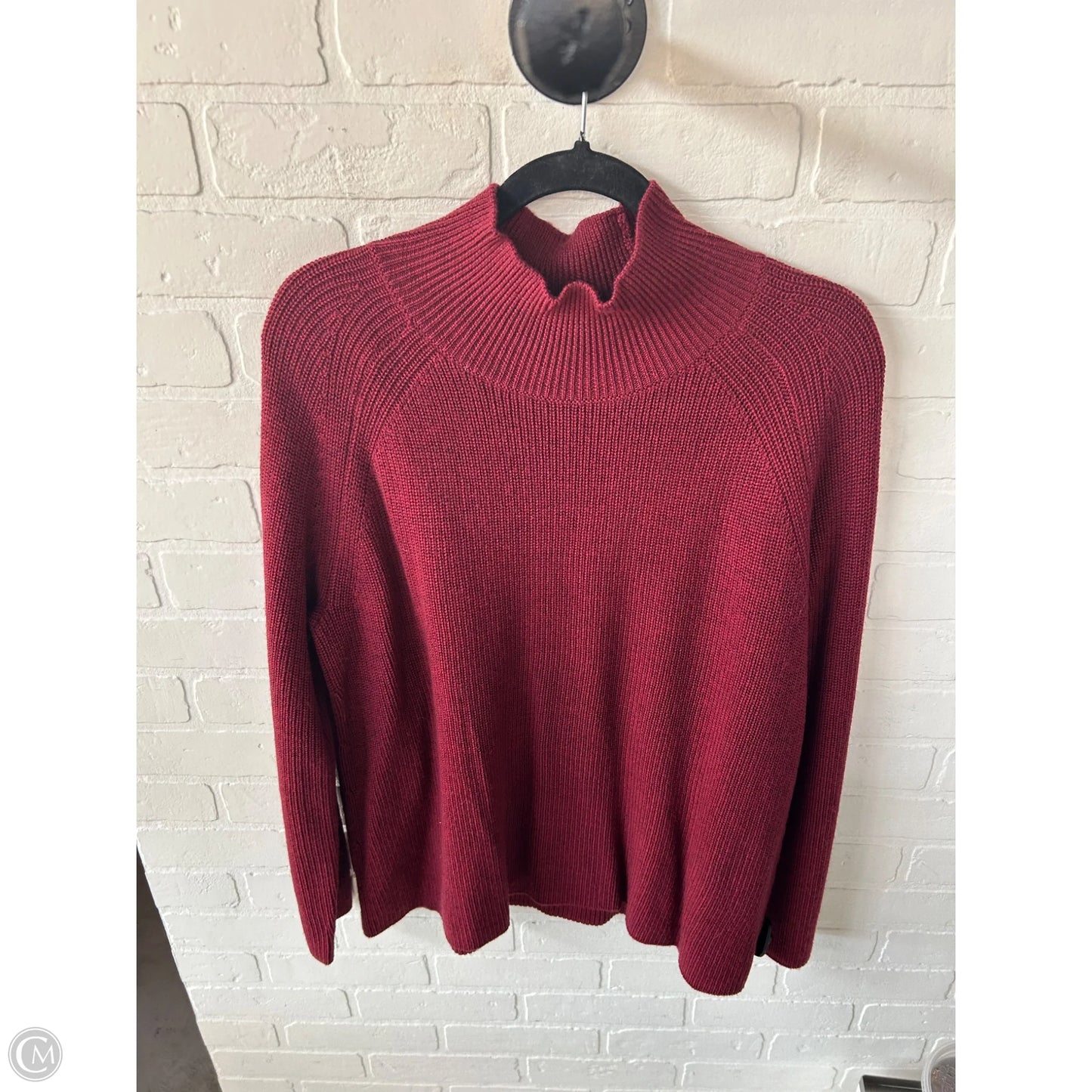 Sweater By Eileen Fisher In Red, Size: M