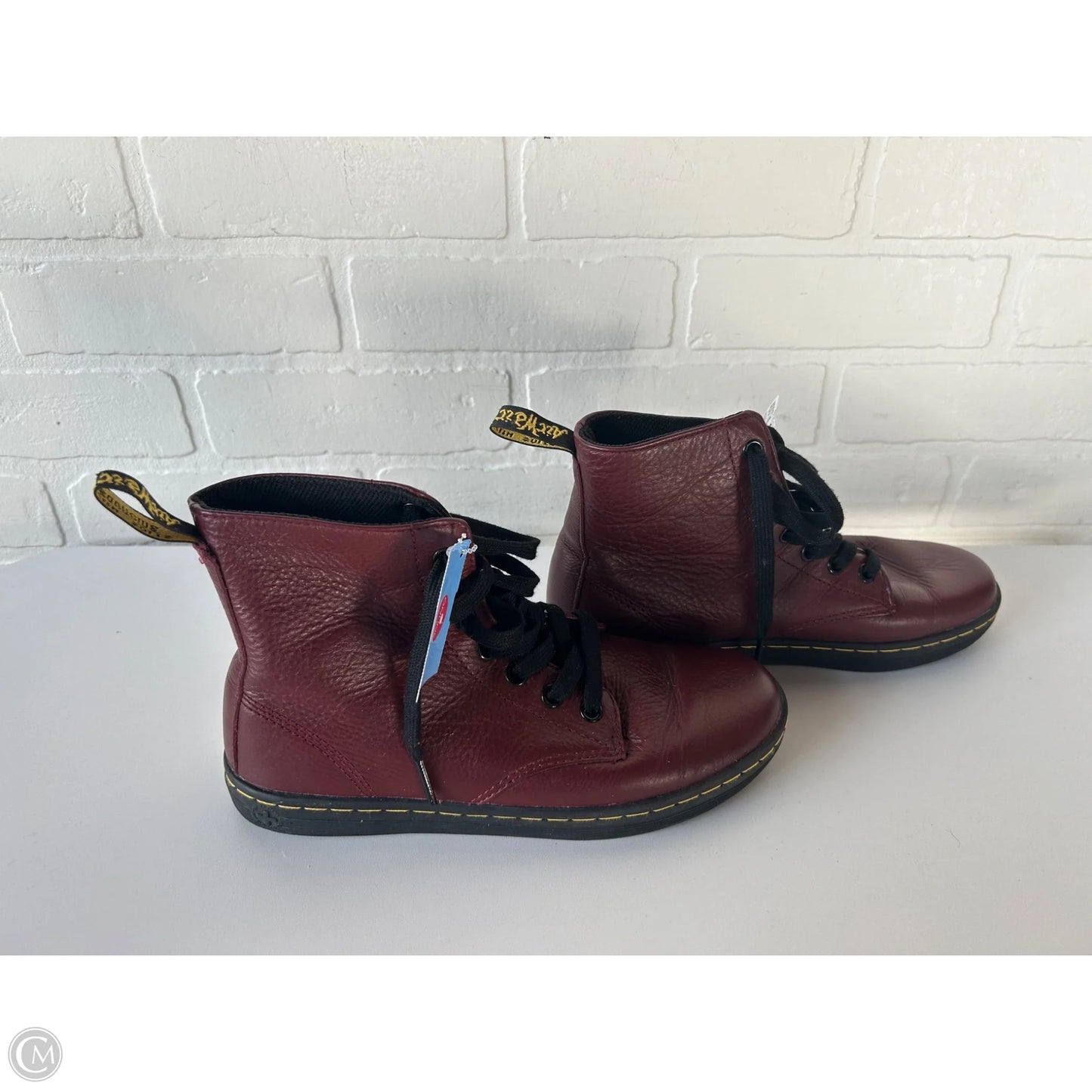 Boots Ankle Flats By Dr Martens In Red, Size: 6
