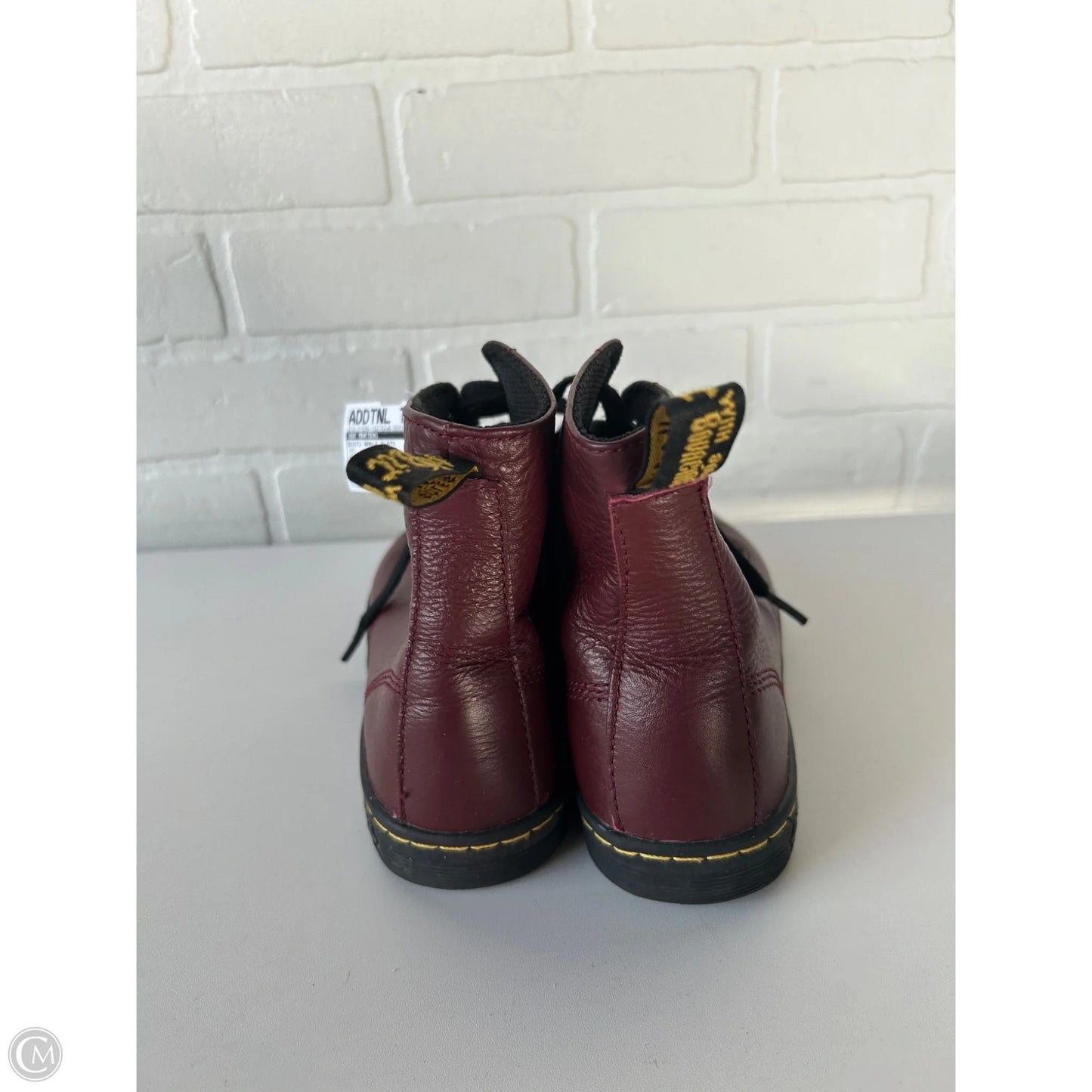 Boots Ankle Flats By Dr Martens In Red, Size: 6
