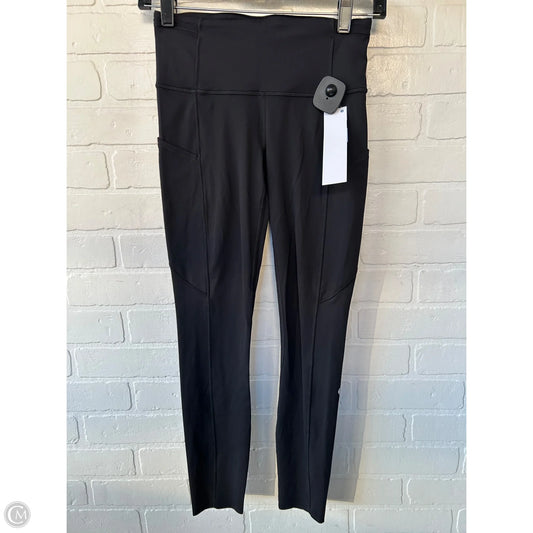 Athletic Leggings By Lululemon In Black, Size: 4