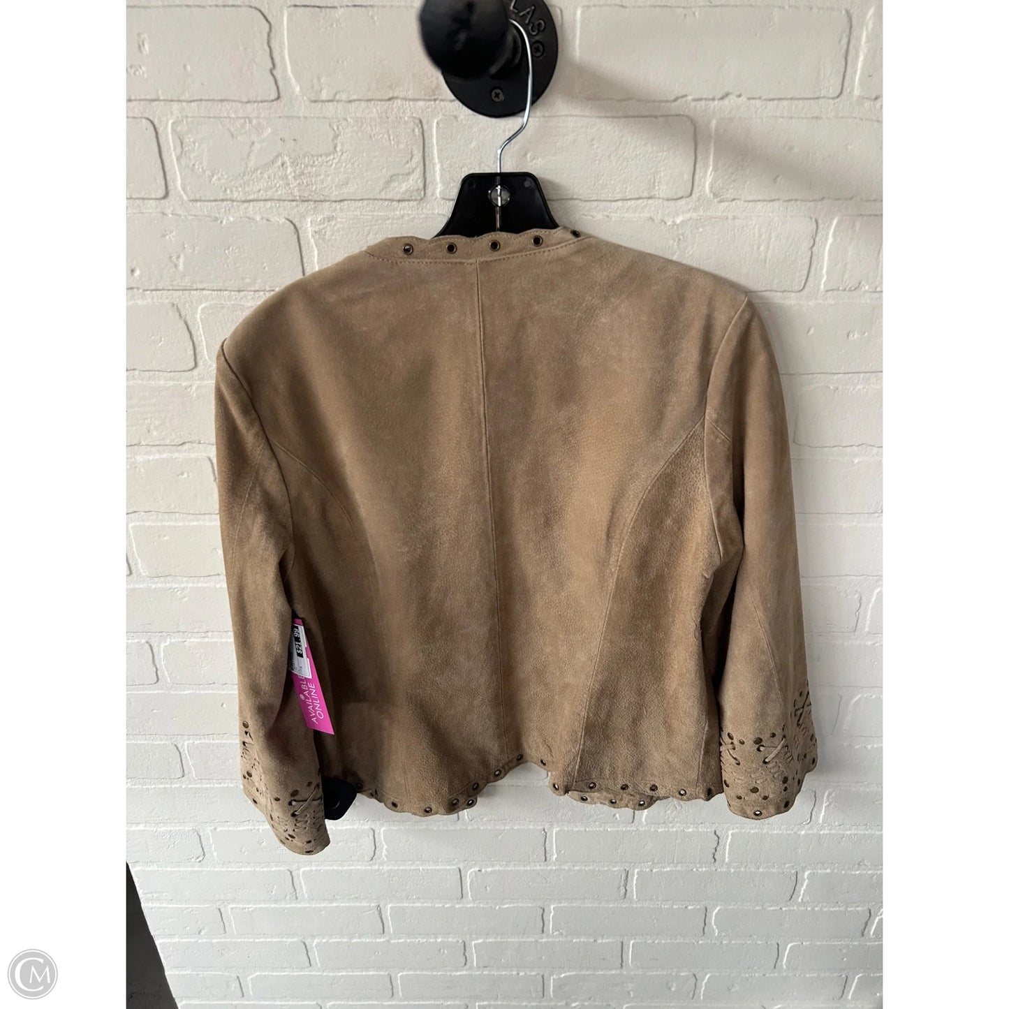Jacket Other By Brandon Thomas In Tan, Size: M