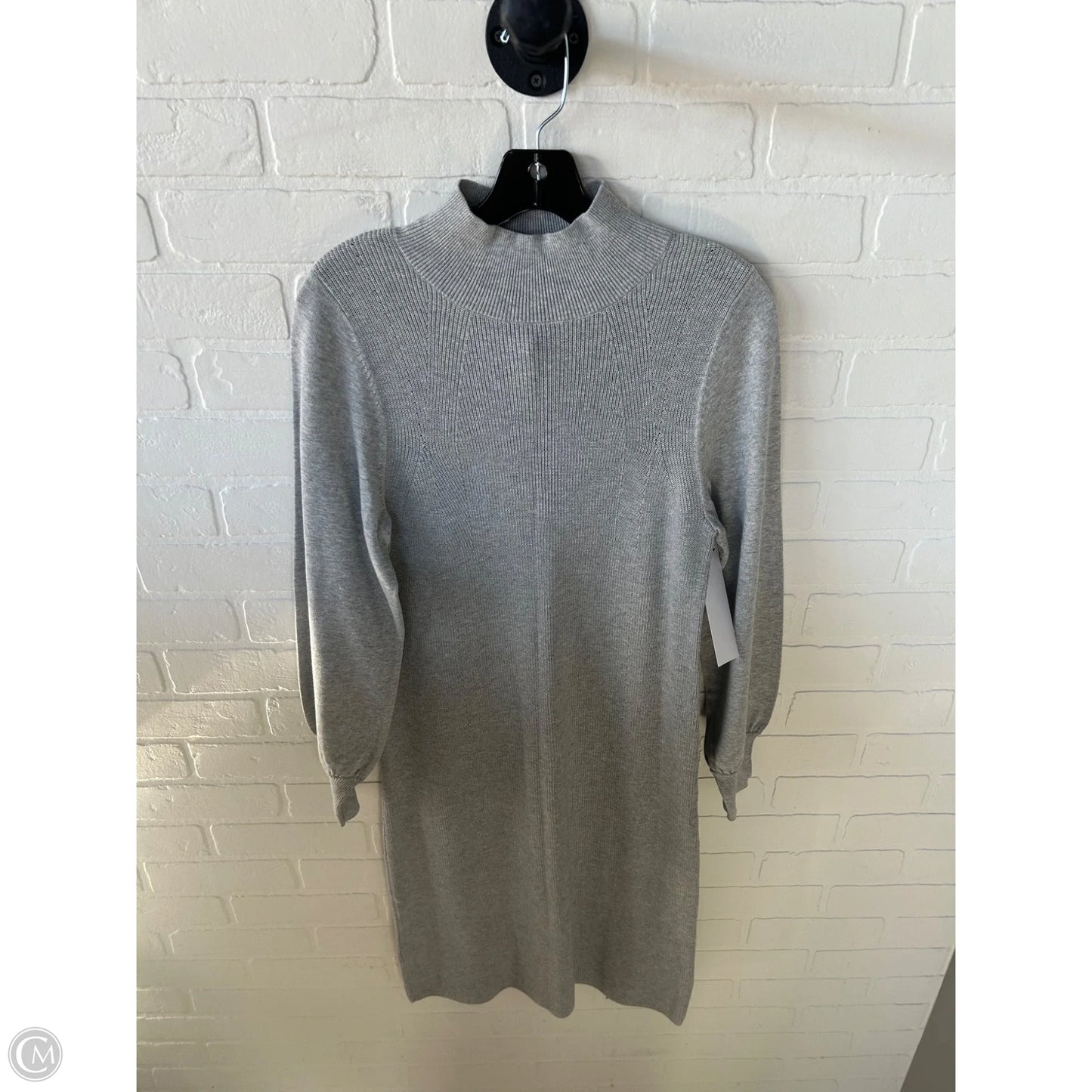 Dress Sweater By Banana Republic In Grey, Size: S