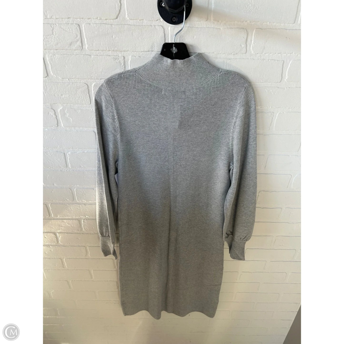 Dress Sweater By Banana Republic In Grey, Size: S