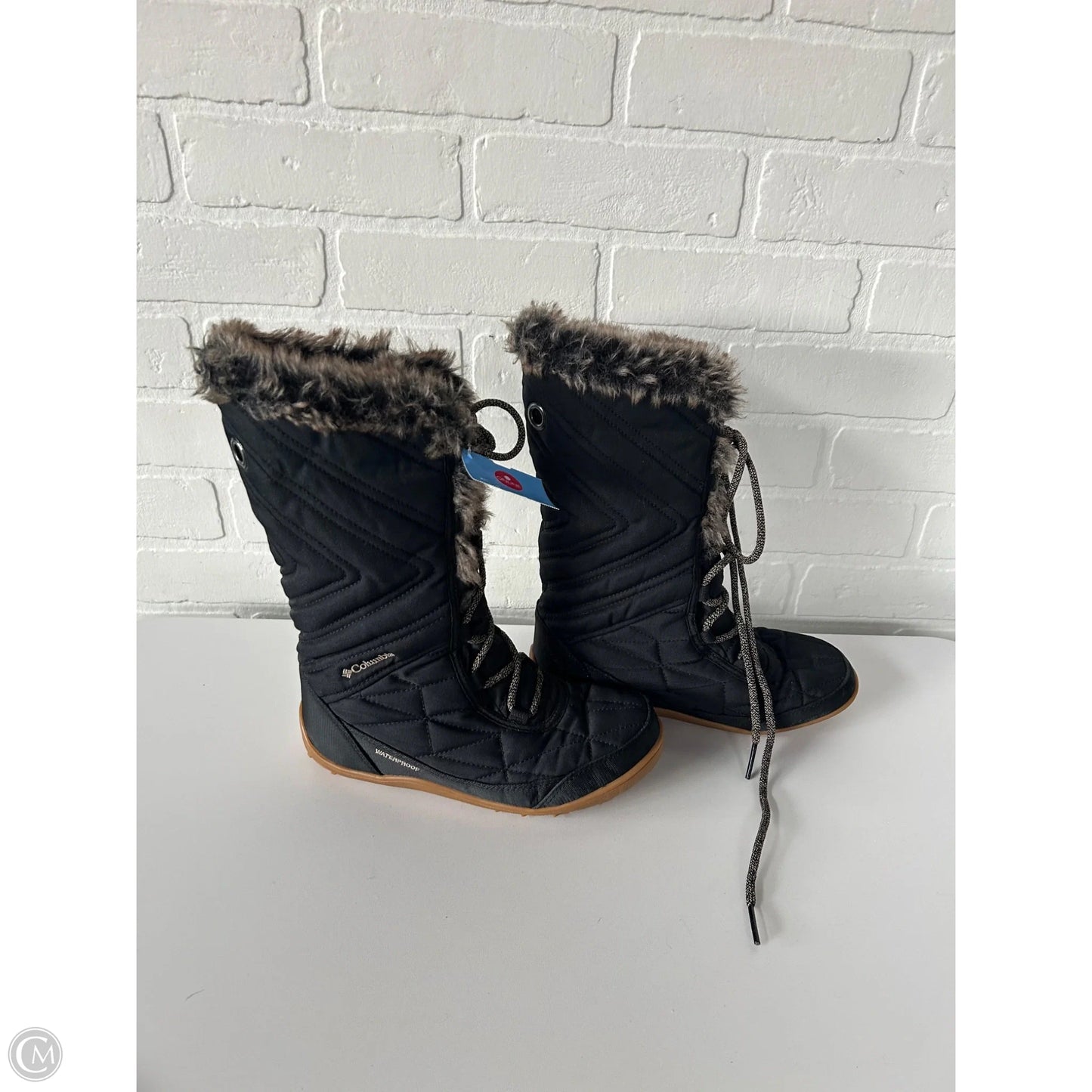 Boots Snow By Columbia In Black, Size: 5