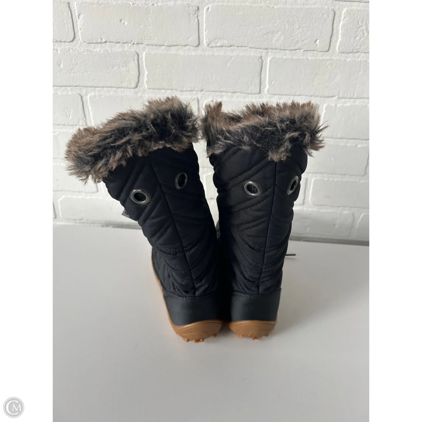 Boots Snow By Columbia In Black, Size: 5