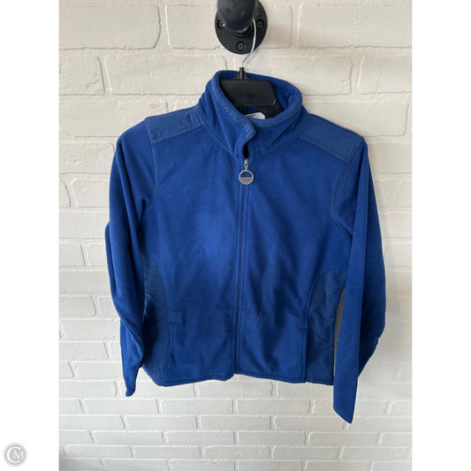 Jacket Fleece By Clothes Mentor In Blue, Size: Xs