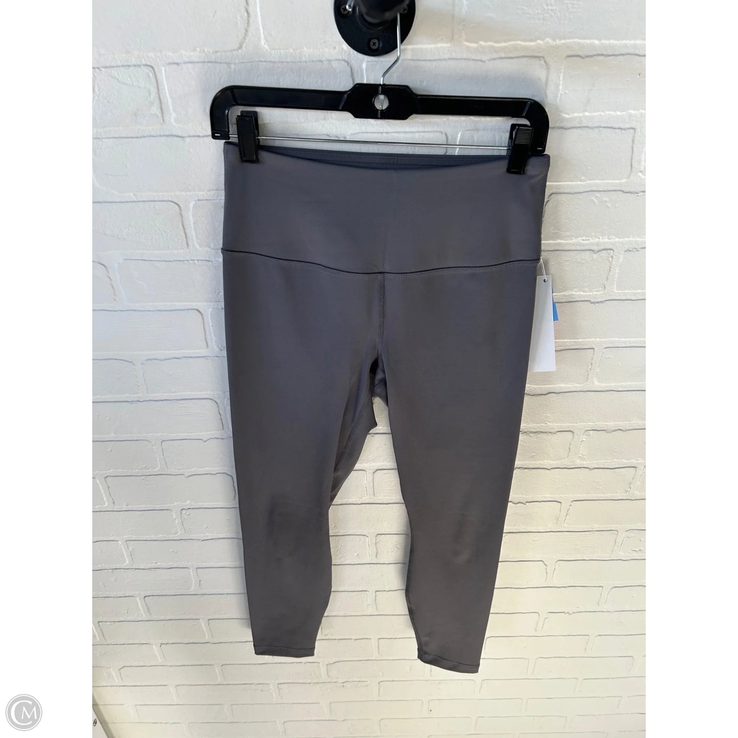 Athletic Leggings By 90 Degrees By Reflex In Grey, Size: 8