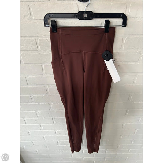 Athletic Leggings By Lululemon In Brown, Size: 2