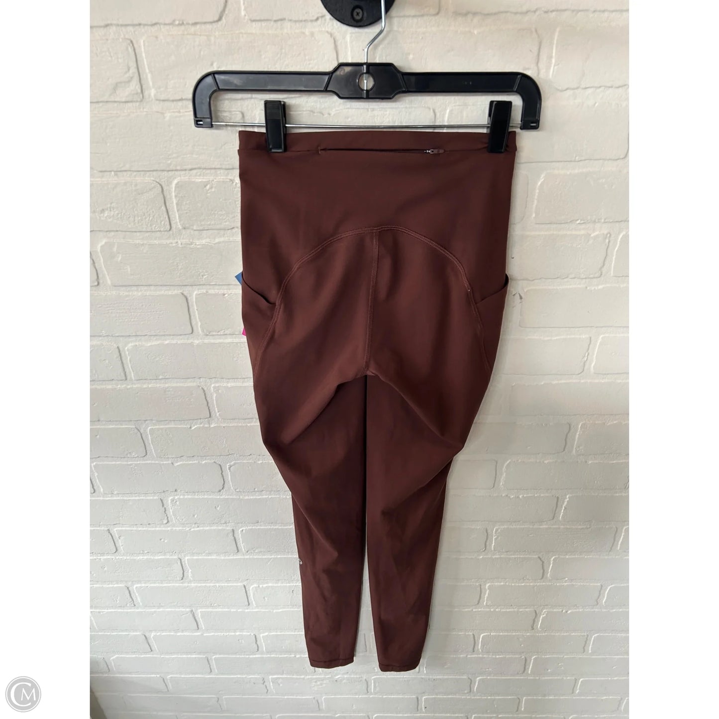 Athletic Leggings By Lululemon In Brown, Size: 2