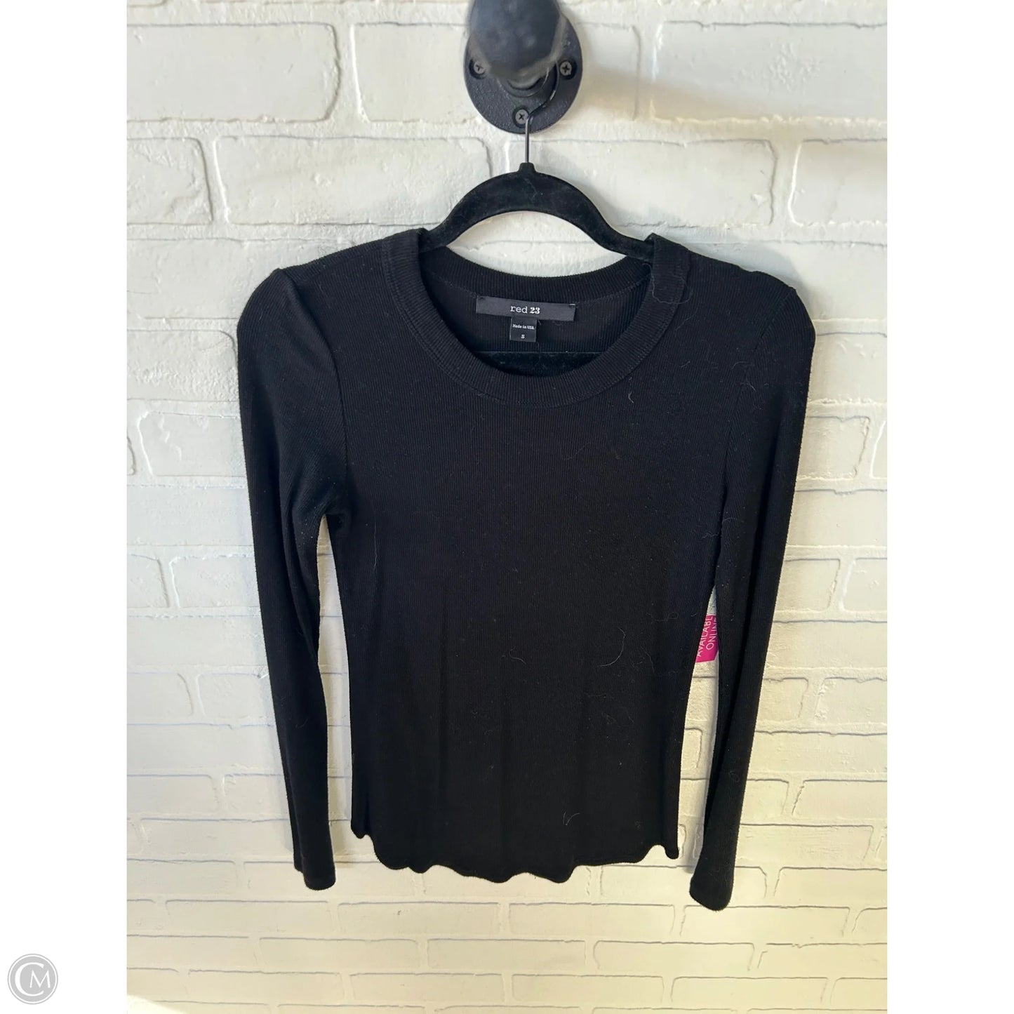 Top Long Sleeve By Clothes Mentor In Black, Size: S