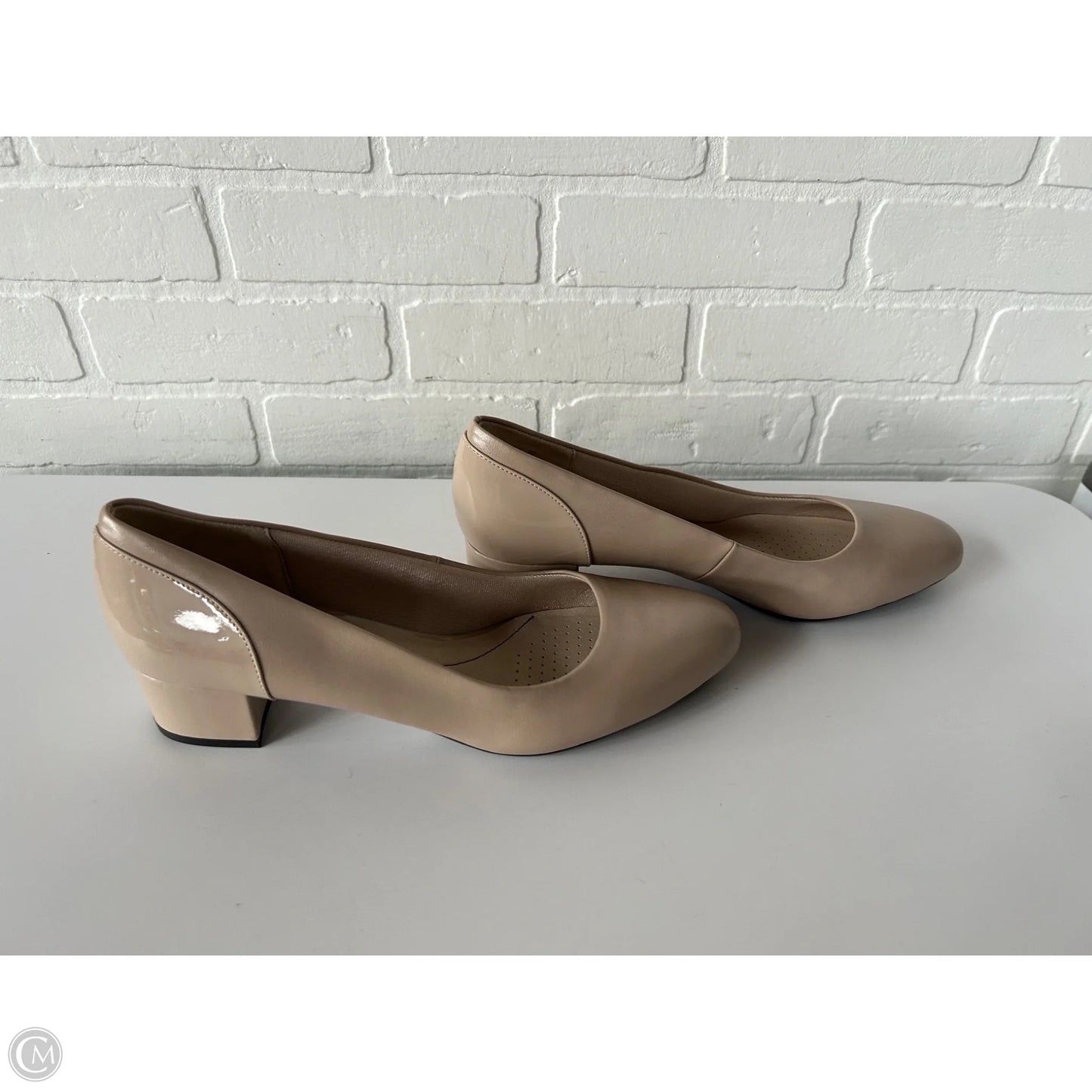 Shoes Heels Block By Life Stride In Tan, Size: 11