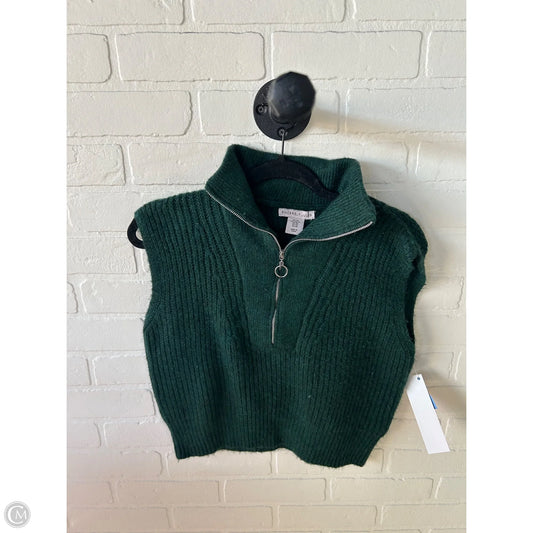 Vest Sweater By Sincerely Jules In Green, Size: Xs