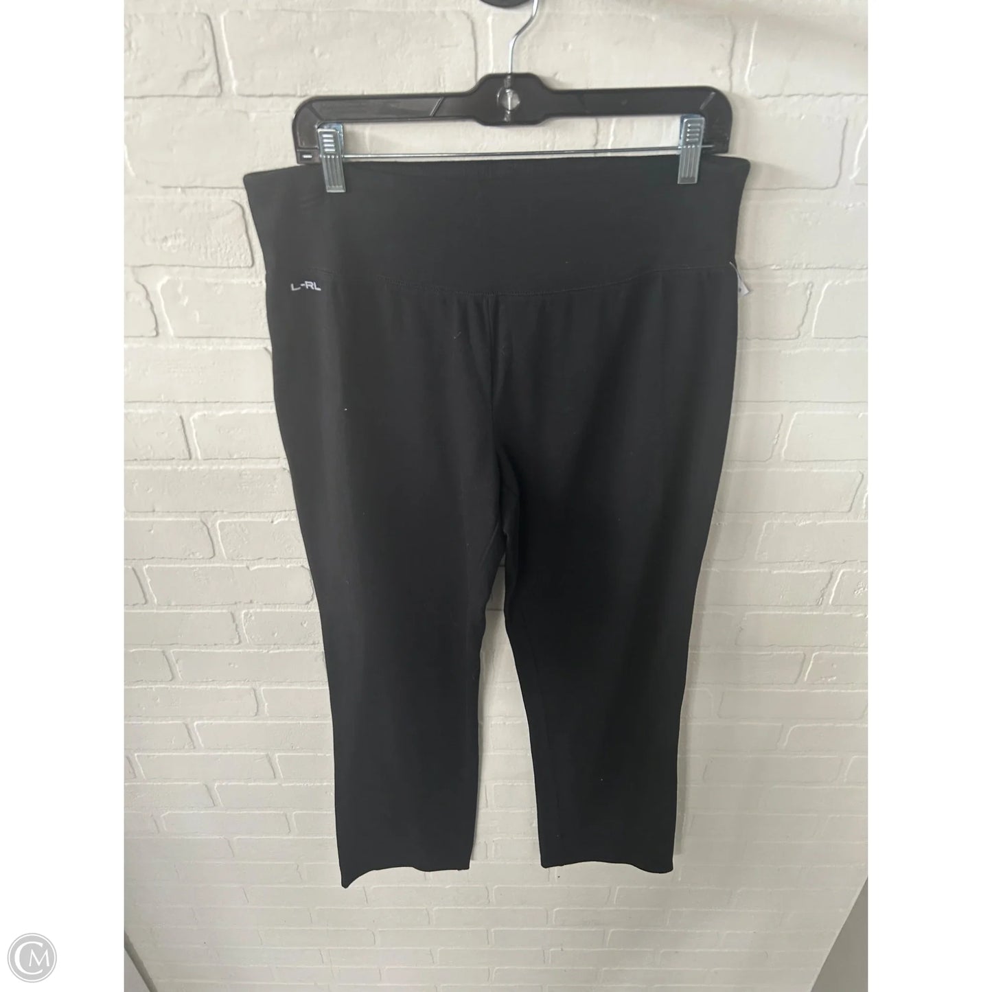 Pants Lounge By Lauren By Ralph Lauren In Black, Size: 12