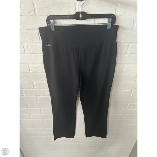 Pants Lounge By Lauren By Ralph Lauren In Black, Size: 12