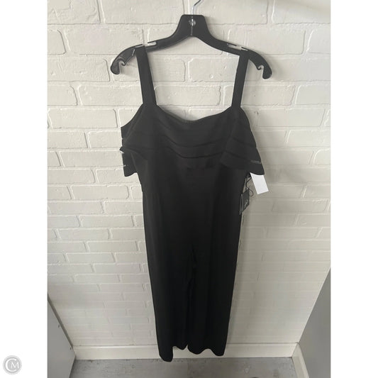 Jumpsuit By Adrianna Papell In Black, Size: L