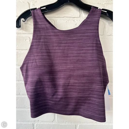 Athletic Bra By Athleta In Purple, Size: Xl