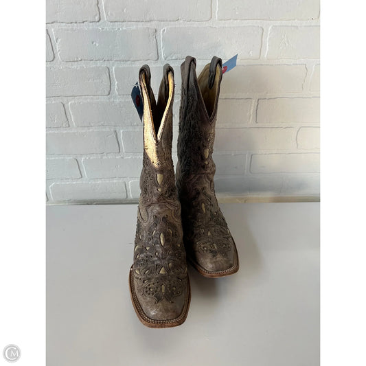 Boots Western By Corral In Brown, Size: 9