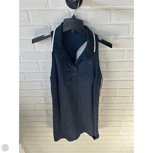 Athletic Dress By Lululemon In Navy, Size: L