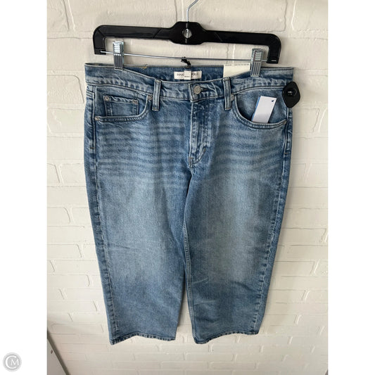 Jeans Straight By Banana Republic In Blue Denim, Size: 6