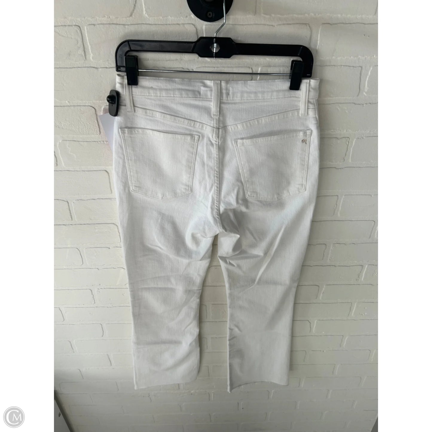 Jeans Boot Cut By Madewell In White Denim, Size: 6