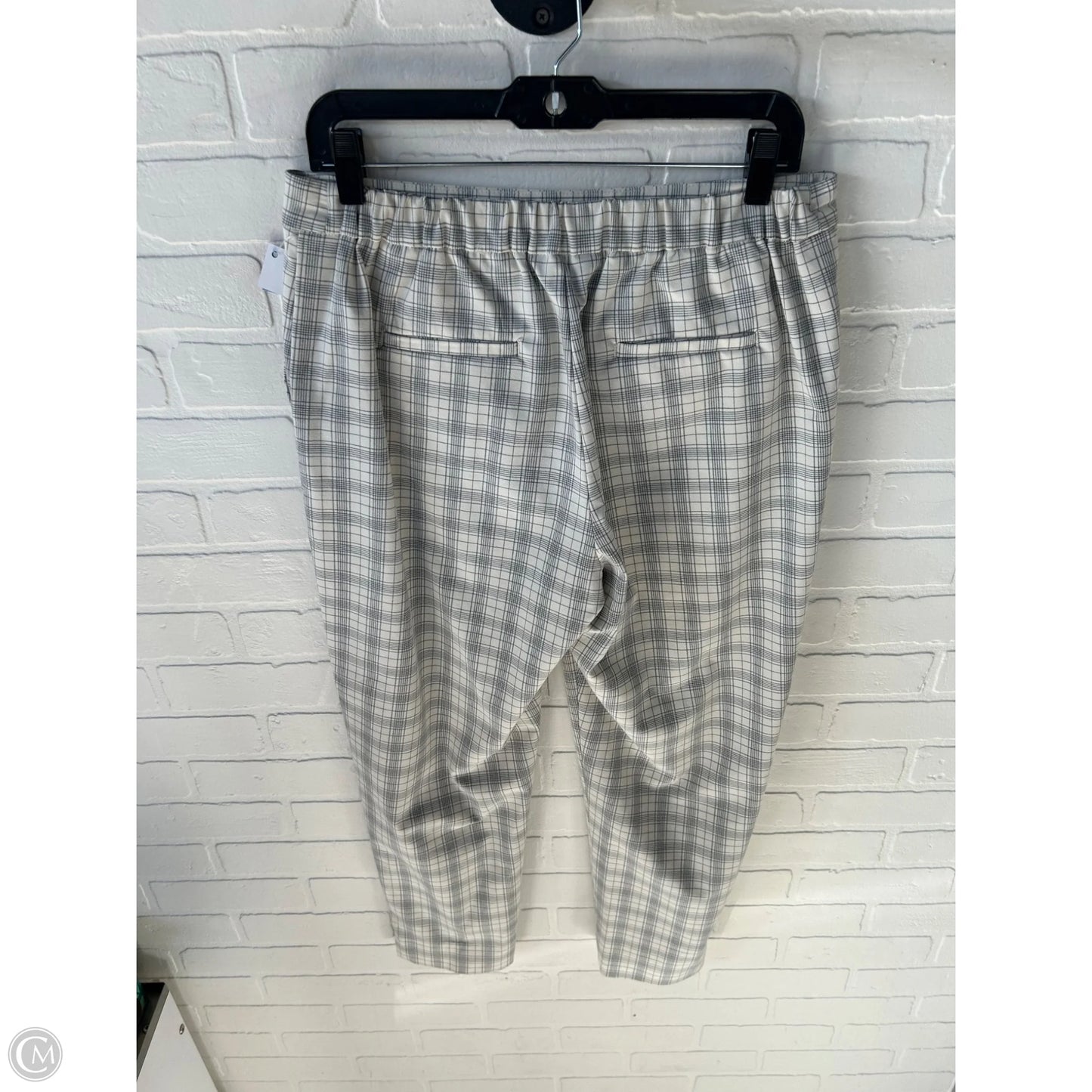 Pants Other By Banana Republic In Cream & Grey, Size: 10