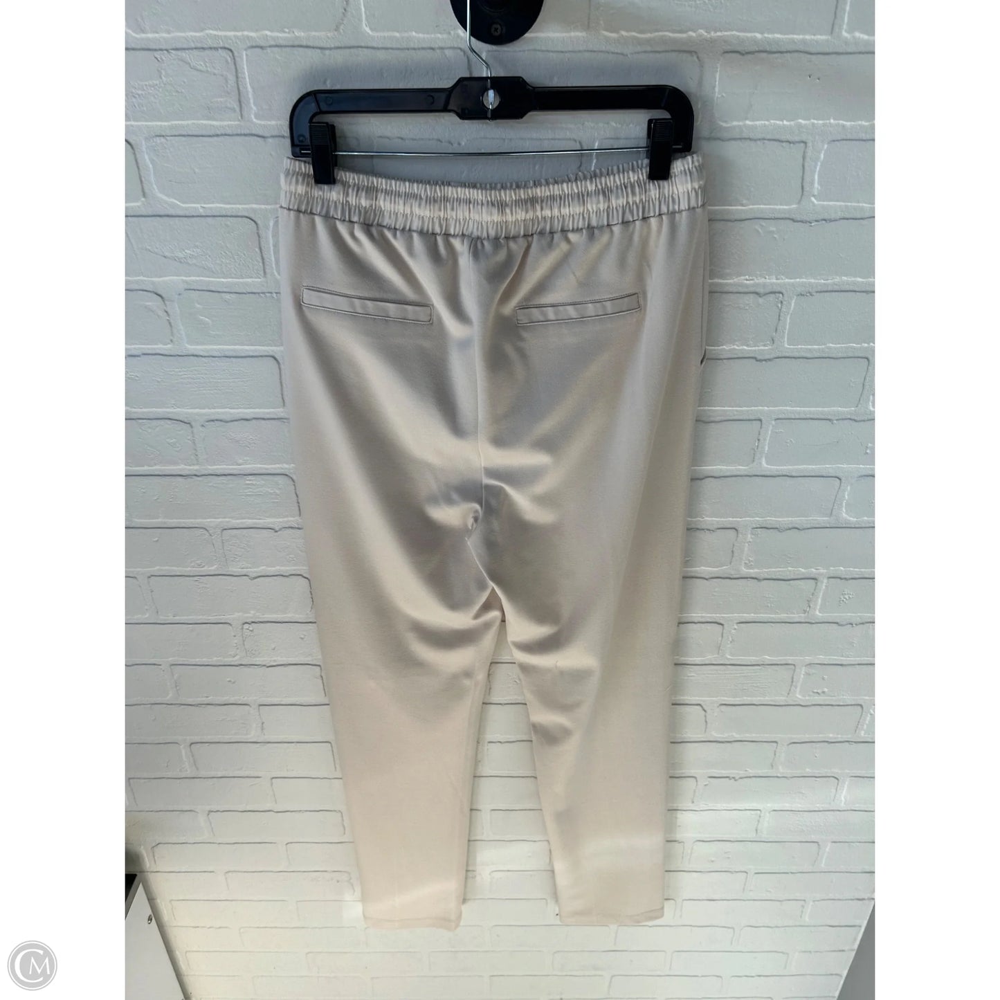 Lounge Set Pants By Clothes Mentor In Cream, Size: L