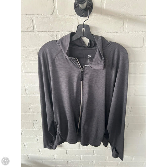 Athletic Jacket By All In Motion In Grey, Size: Xl