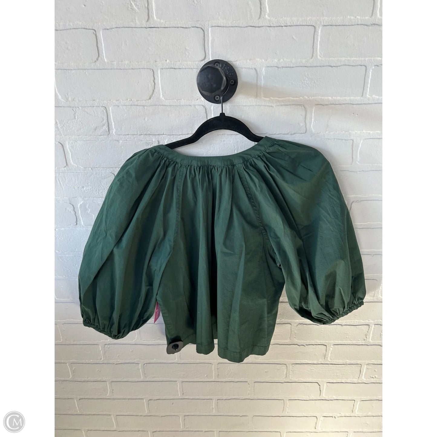 Top 3/4 Sleeve By Cma In Green, Size: S