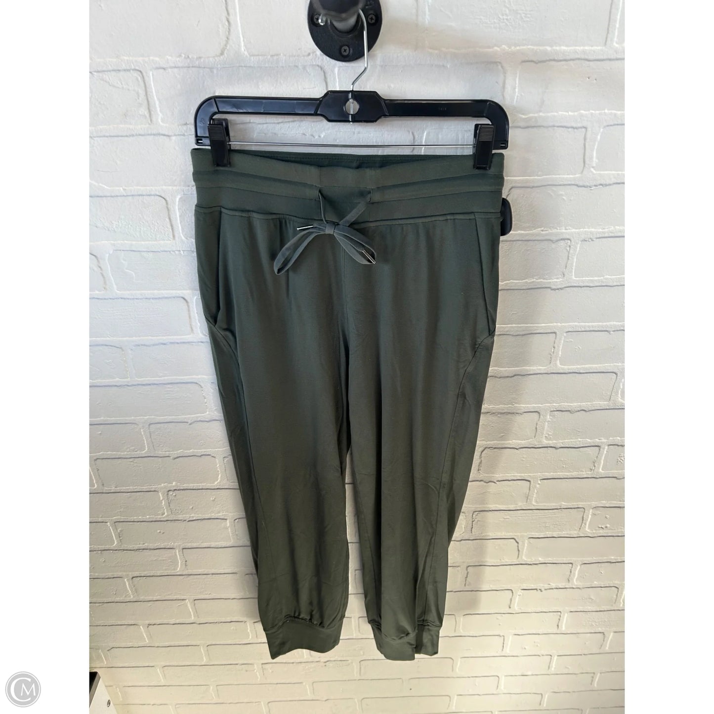 Athletic Pants By Lululemon In Green, Size: 6