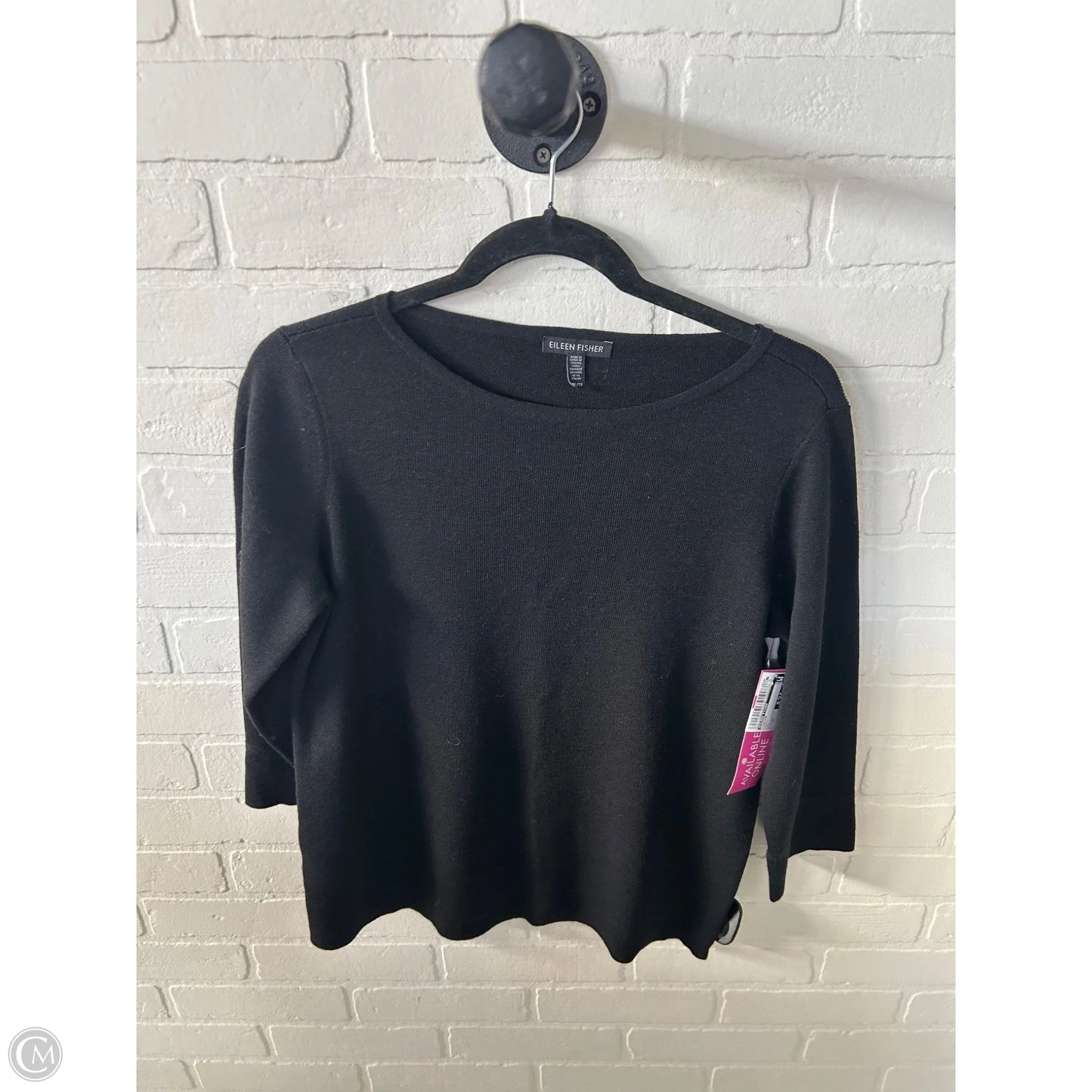 Sweater By Eileen Fisher In Black, Size: Xs