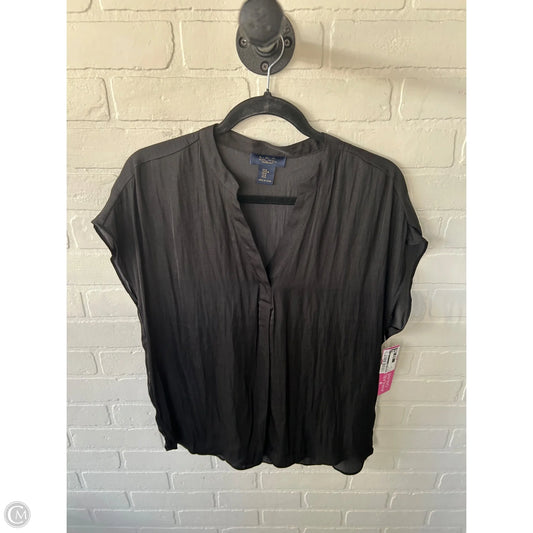 Top Short Sleeve By Rachel Roy In Black, Size: M