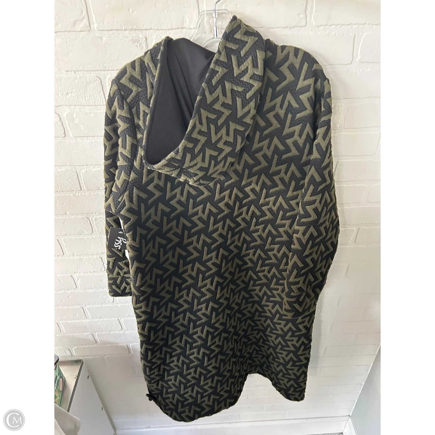 Coat Other By Cmc In Black & Green, Size: S