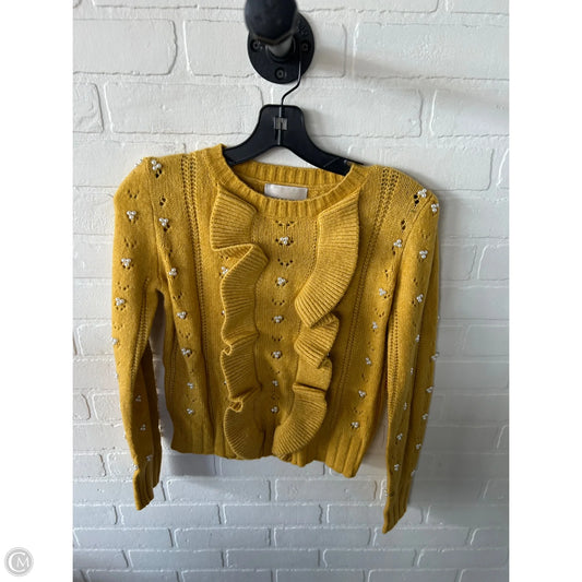 Sweater By Industry In Yellow, Size: S