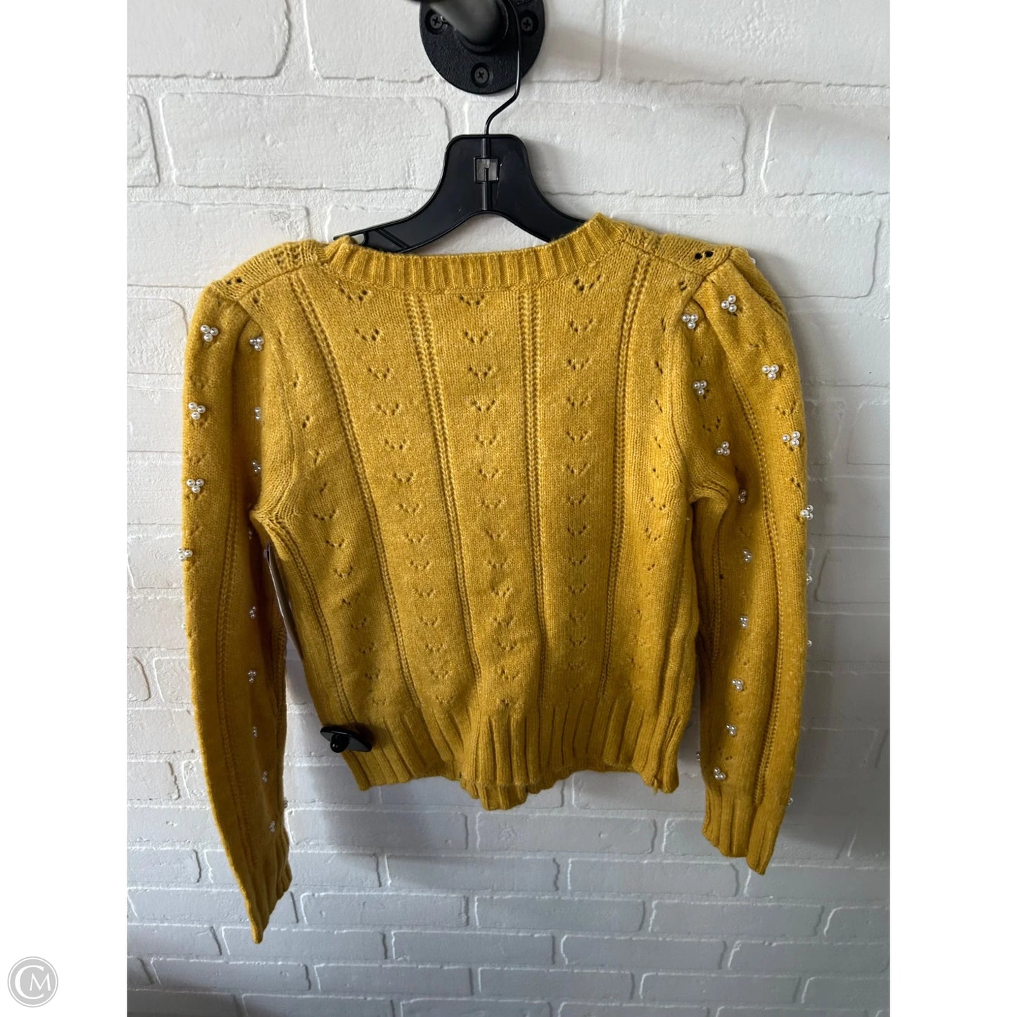 Sweater By Industry In Yellow, Size: S