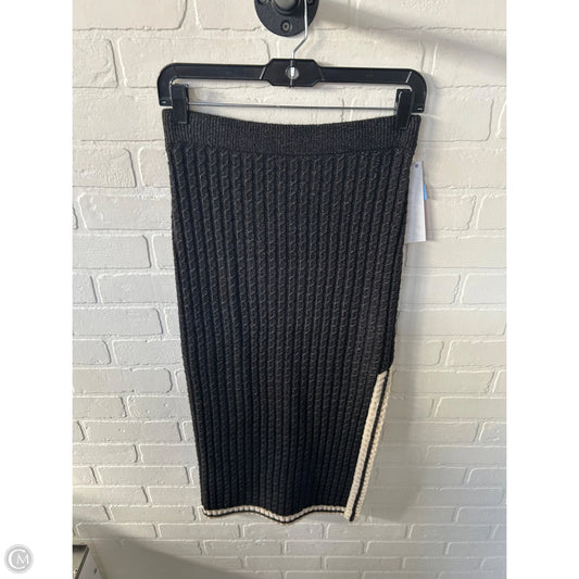 Skirt Maxi By Heartloom In Black & Cream, Size: 0