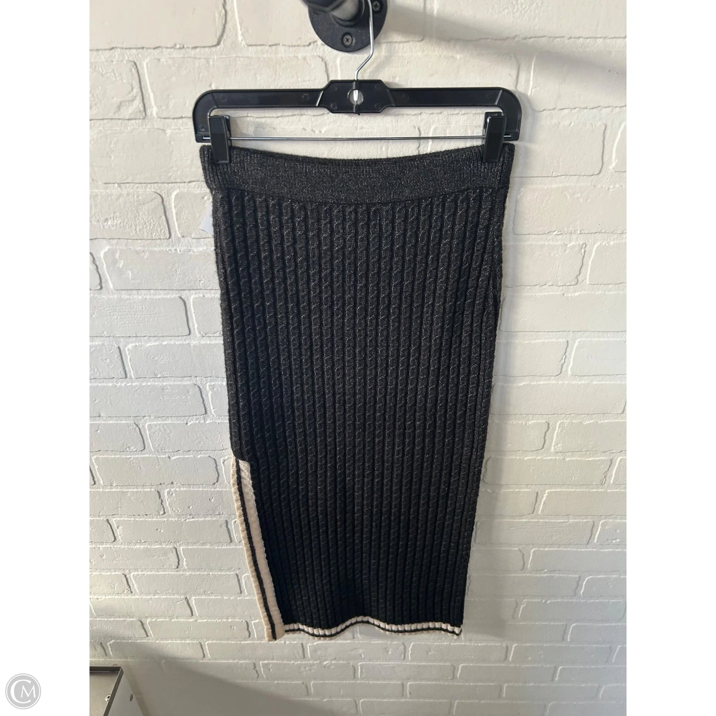 Skirt Maxi By Heartloom In Black & Cream, Size: 0