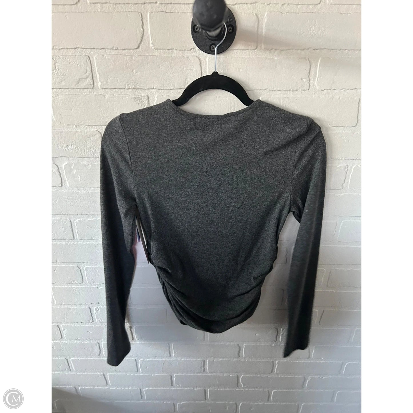Top Long Sleeve By Banana Republic In Grey, Size: S