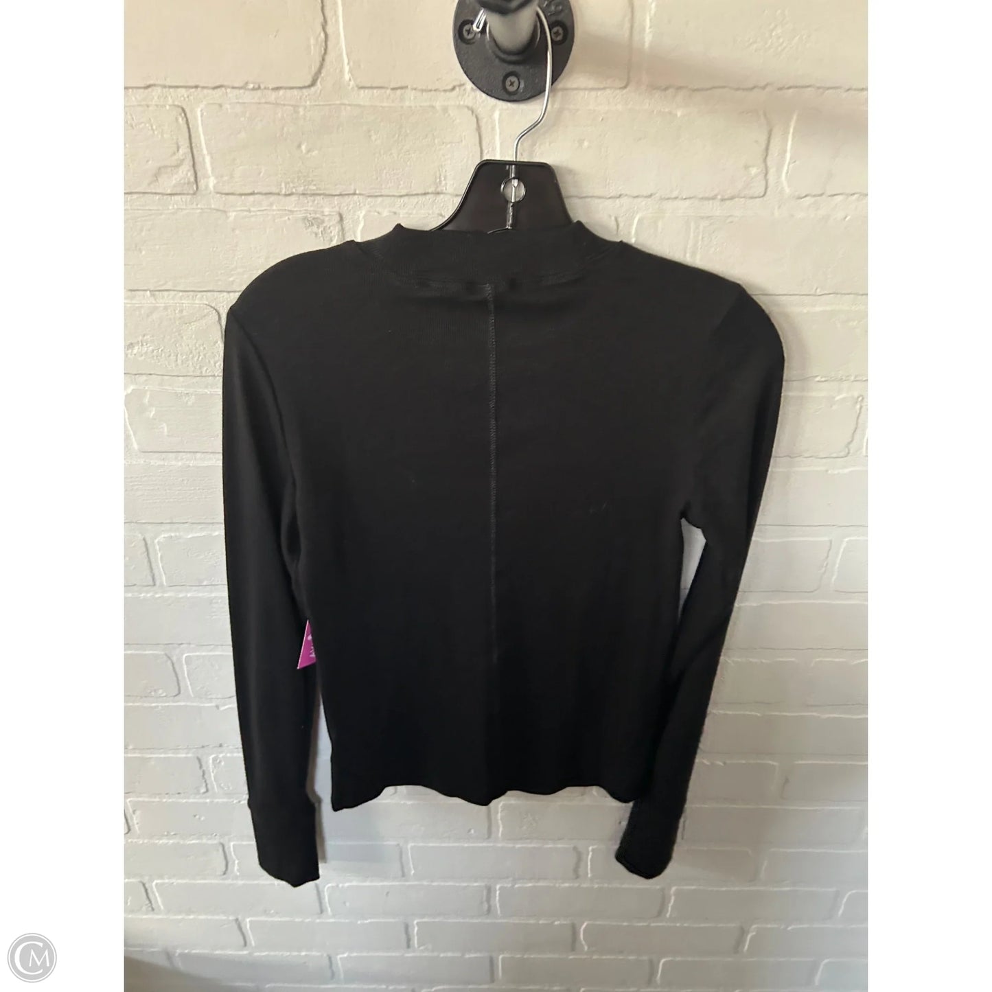 Top Long Sleeve By Gap In Black, Size: S