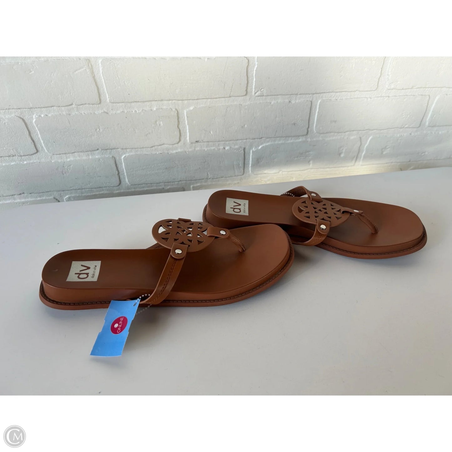 Sandals Flip Flops By Dolce Vita In Brown, Size: 9.5