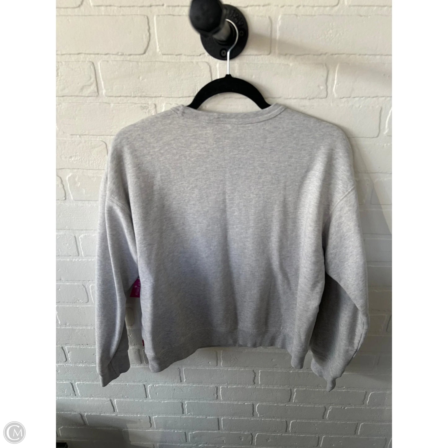 Sweatshirt Crewneck By Levis In Grey, Size: M