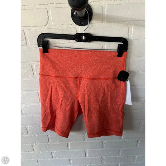 Shorts By Lululemon In Orange, Size: 10