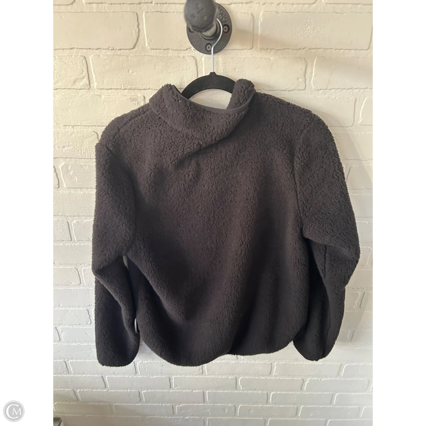 Jacket Fleece By Ci Sono In Black, Size: S