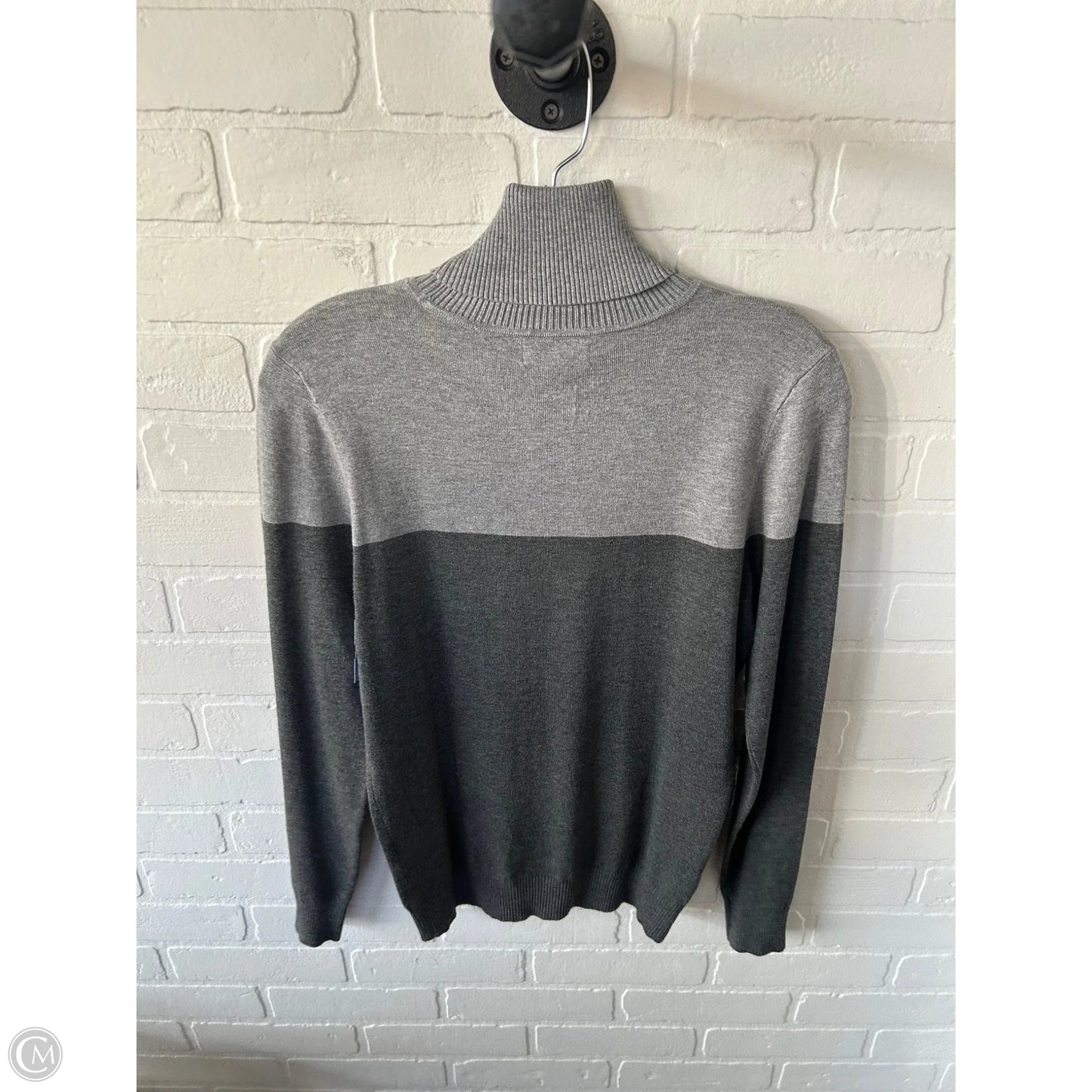Sweater By Calvin Klein In Grey, Size: S