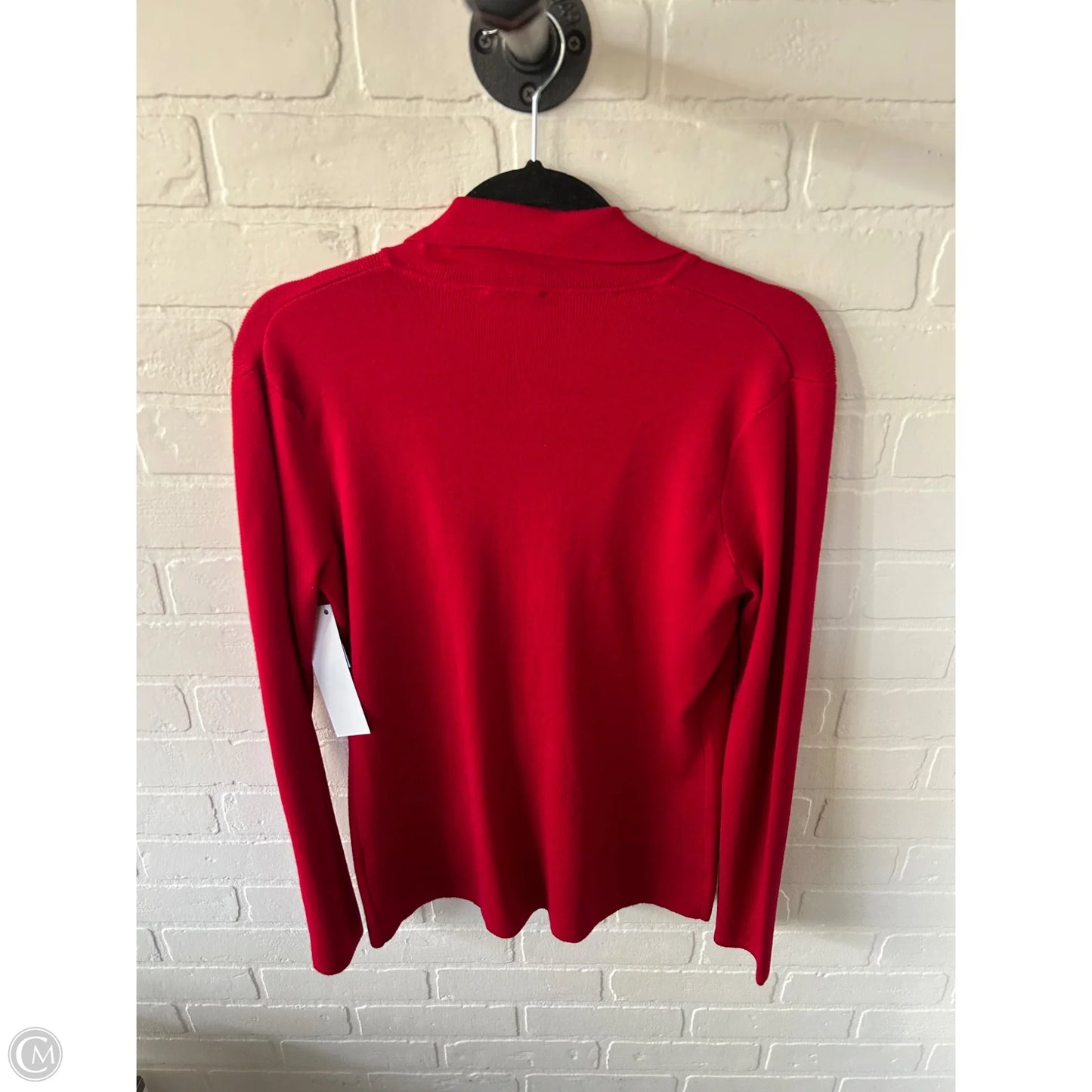 Sweater Cardigan By Lys In Red, Size: M